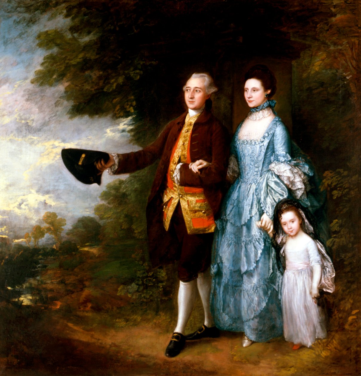 The Byam Family by Thomas Gainsborough by Thomas Gainsborough