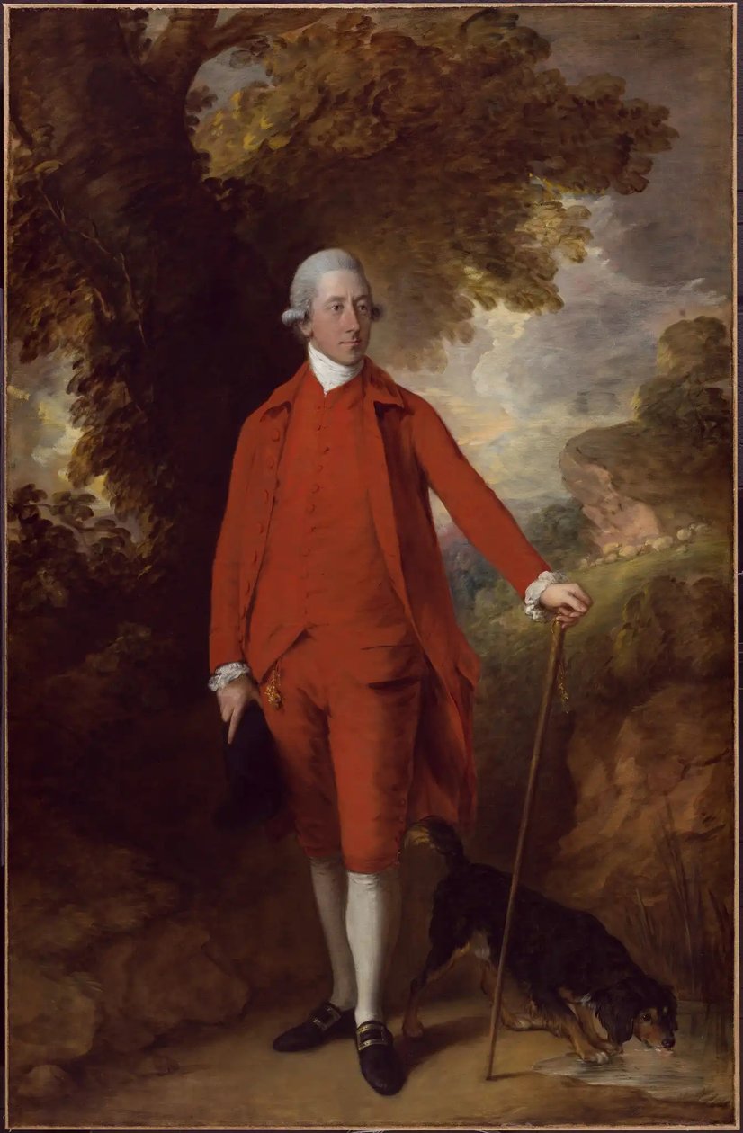 The Honorable Richard Savage Nassau de Zuylestein, M.P by Thomas Gainsborough