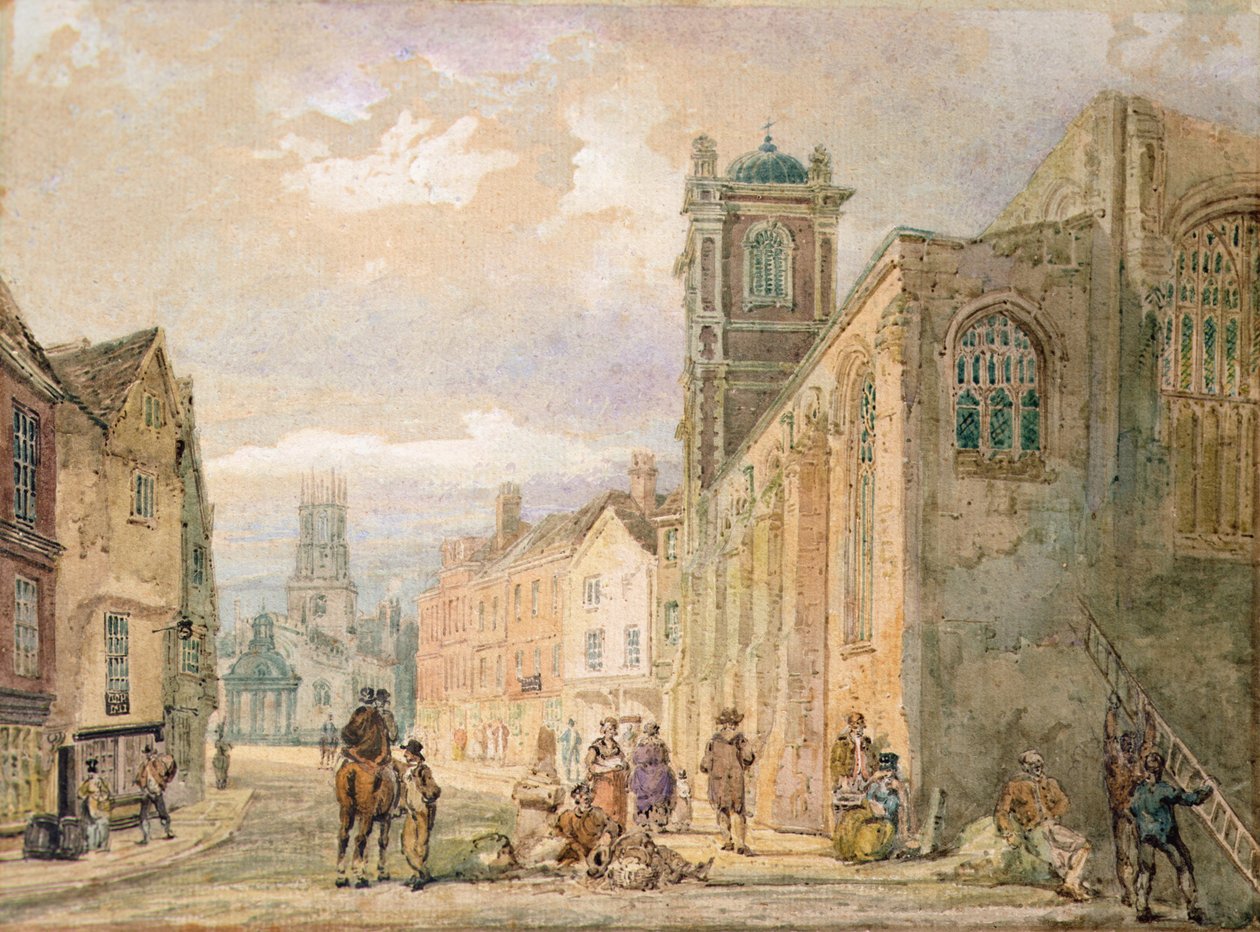 All Saints Pavement, York by Thomas Girtin