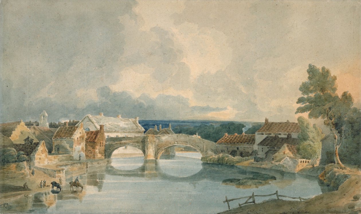 Morpeth Bridge by Thomas Girtin