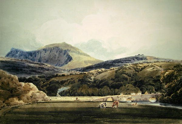 Mynnydd Mawr, North Wales by Thomas Girtin