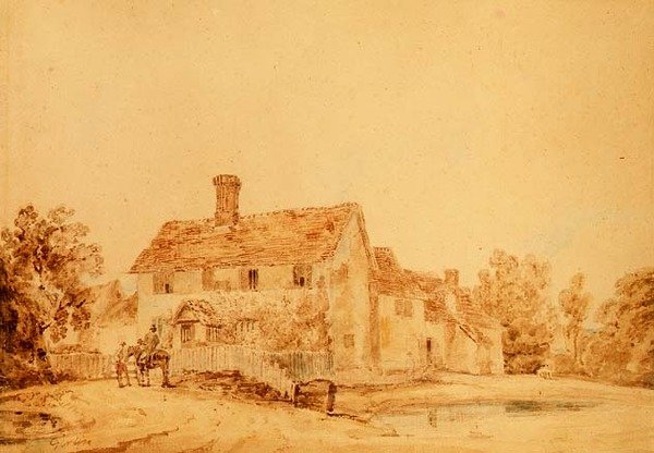 Pinkneys Farm, Redwinter, Essex by Thomas Girtin