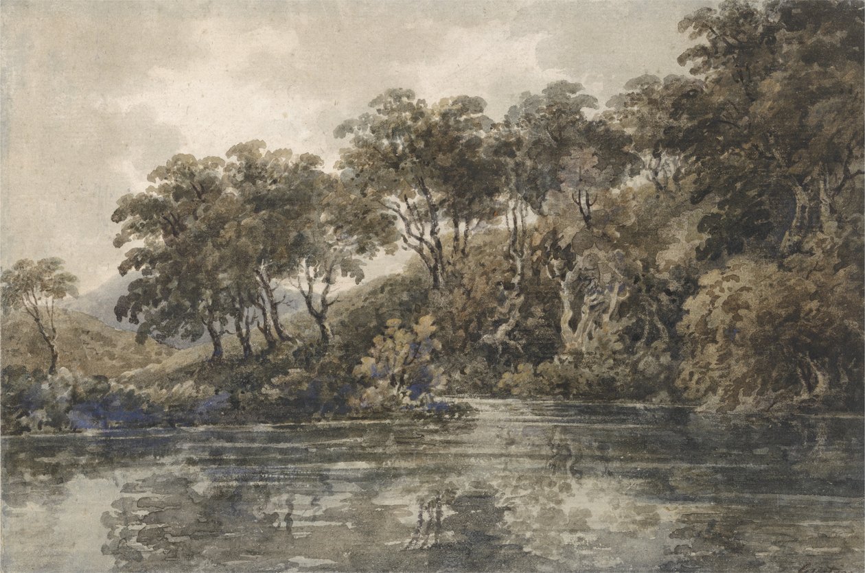 Trees and Ponds near Bromley, Kent, c.1798 by Thomas Girtin