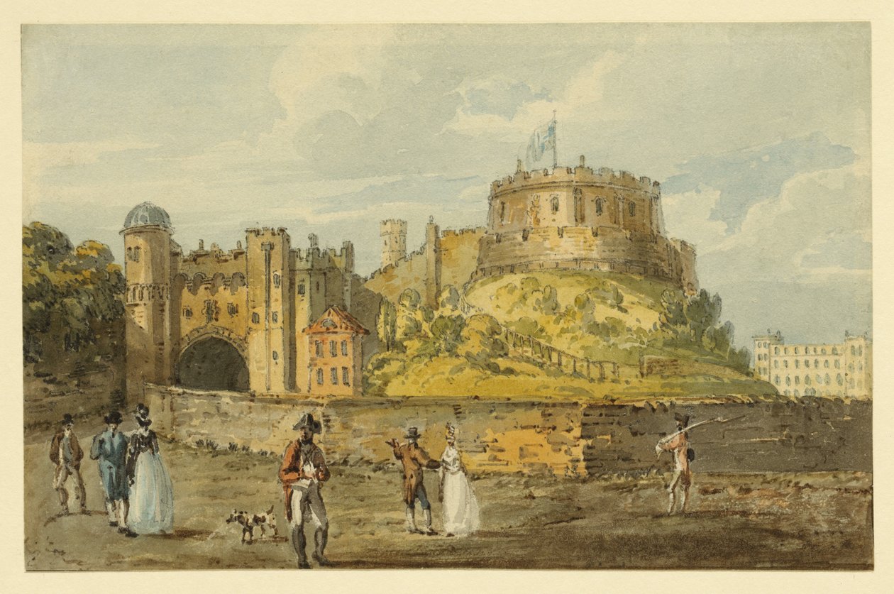 Windsor Castle by Thomas Girtin
