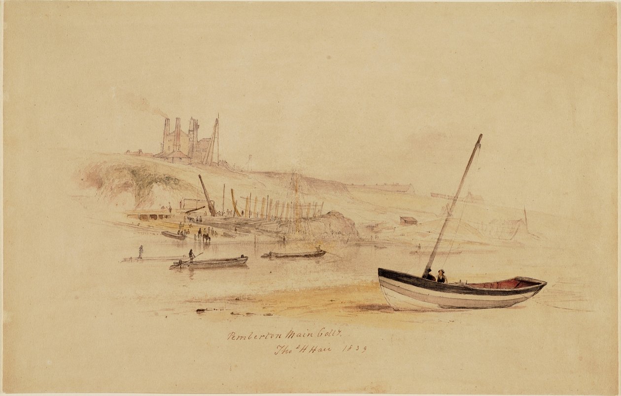 Pemberton Main Colliery by Thomas H. Hair