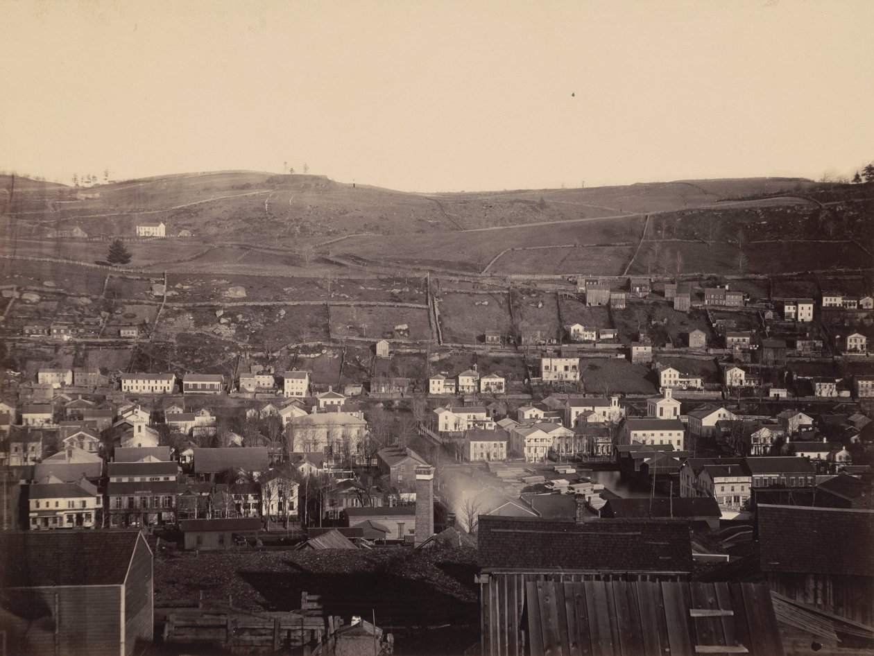 Honesdale, Section 4, Del. & Hudson Canal Co., c. 1863-1865 by Thomas H. Johnson