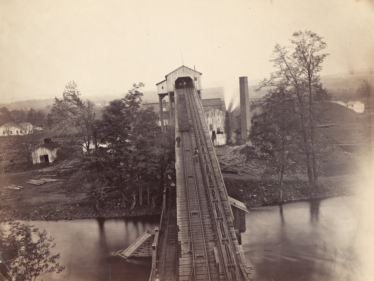 Von Storch Breaker, Del. & Hudson Canal Co. by Thomas H. Johnson