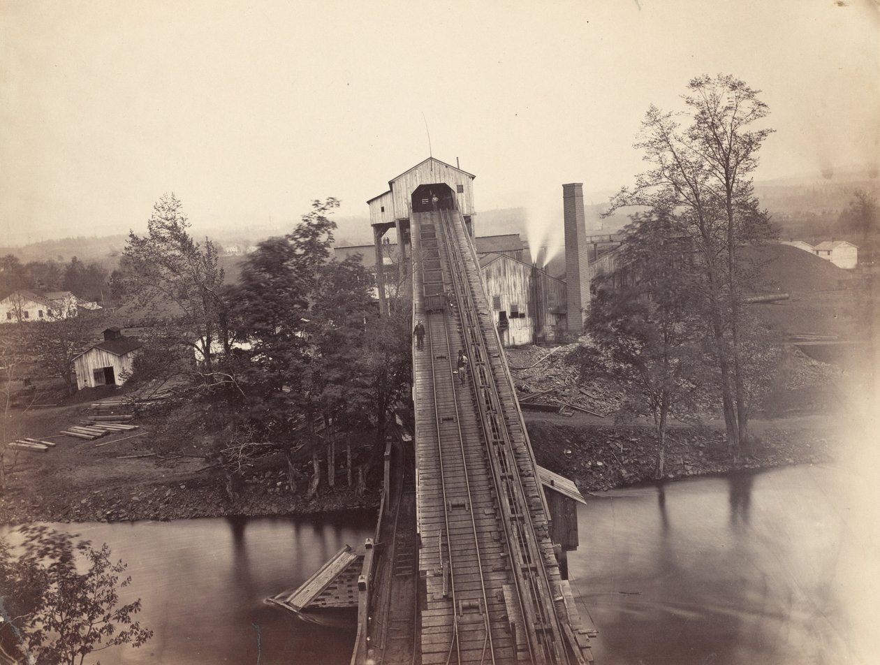 Von Storch Breaker, Del. & Hudson Canal Co., c. 1863-1865 by Thomas H. Johnson