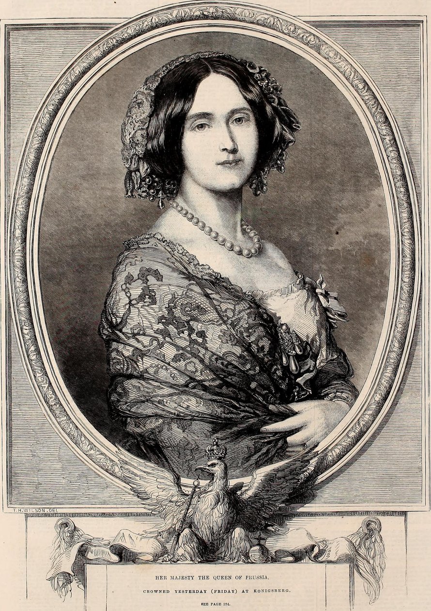 Her Majesty the Queen of Prussia, Crowned Yesterday at Konigsberg by Thomas Harrington Wilson