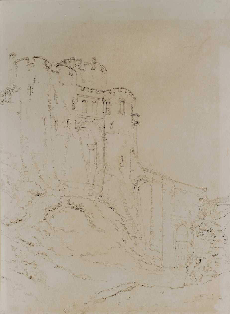 Dover Castle by Thomas Hearne
