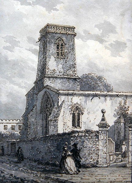 St. Peter in the East Church by Thomas Hearne