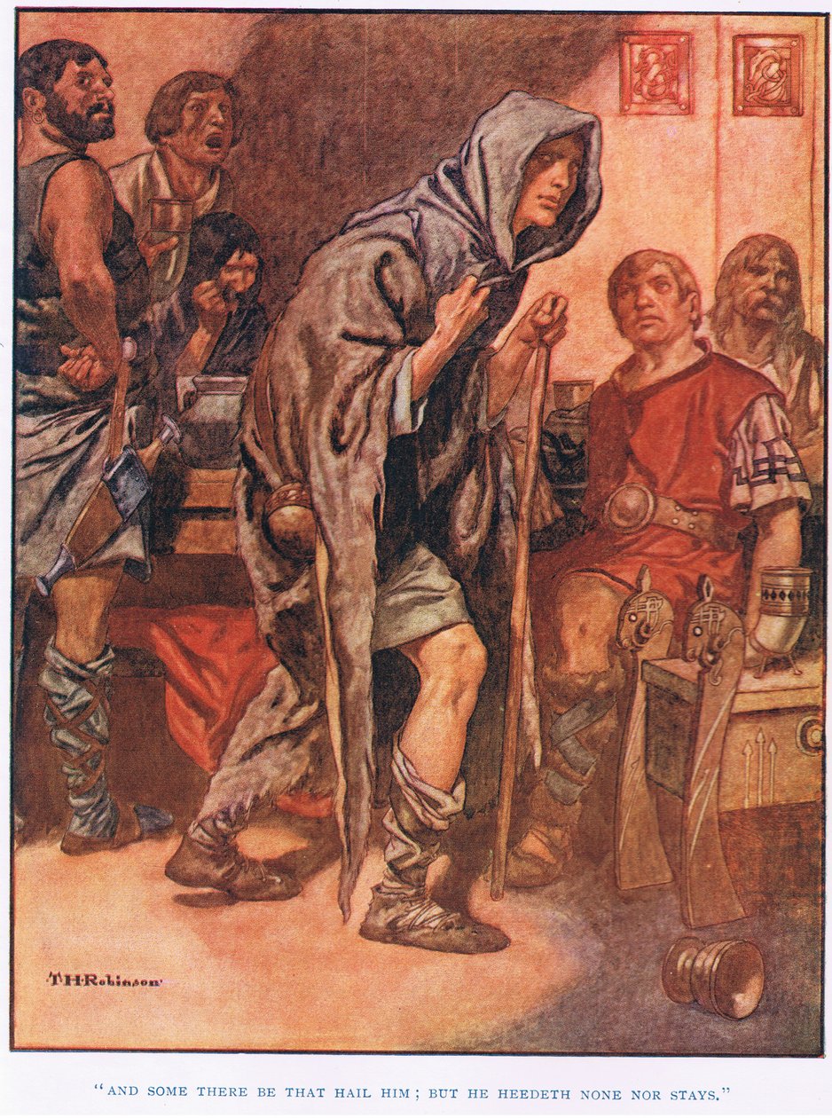 And Some There Be That Hail Him by Thomas Heath Robinson
