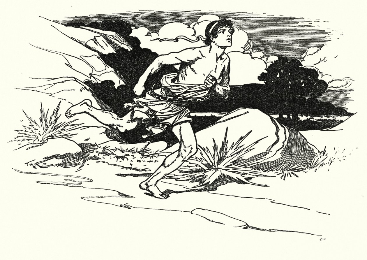 Battle of Marathon by Thomas Heath Robinson