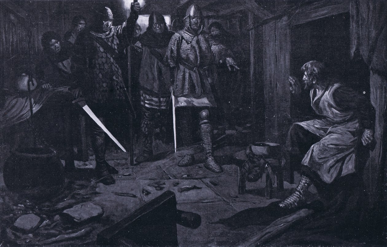 The Capture of William Wallace AD1305 by Thomas Heath Robinson