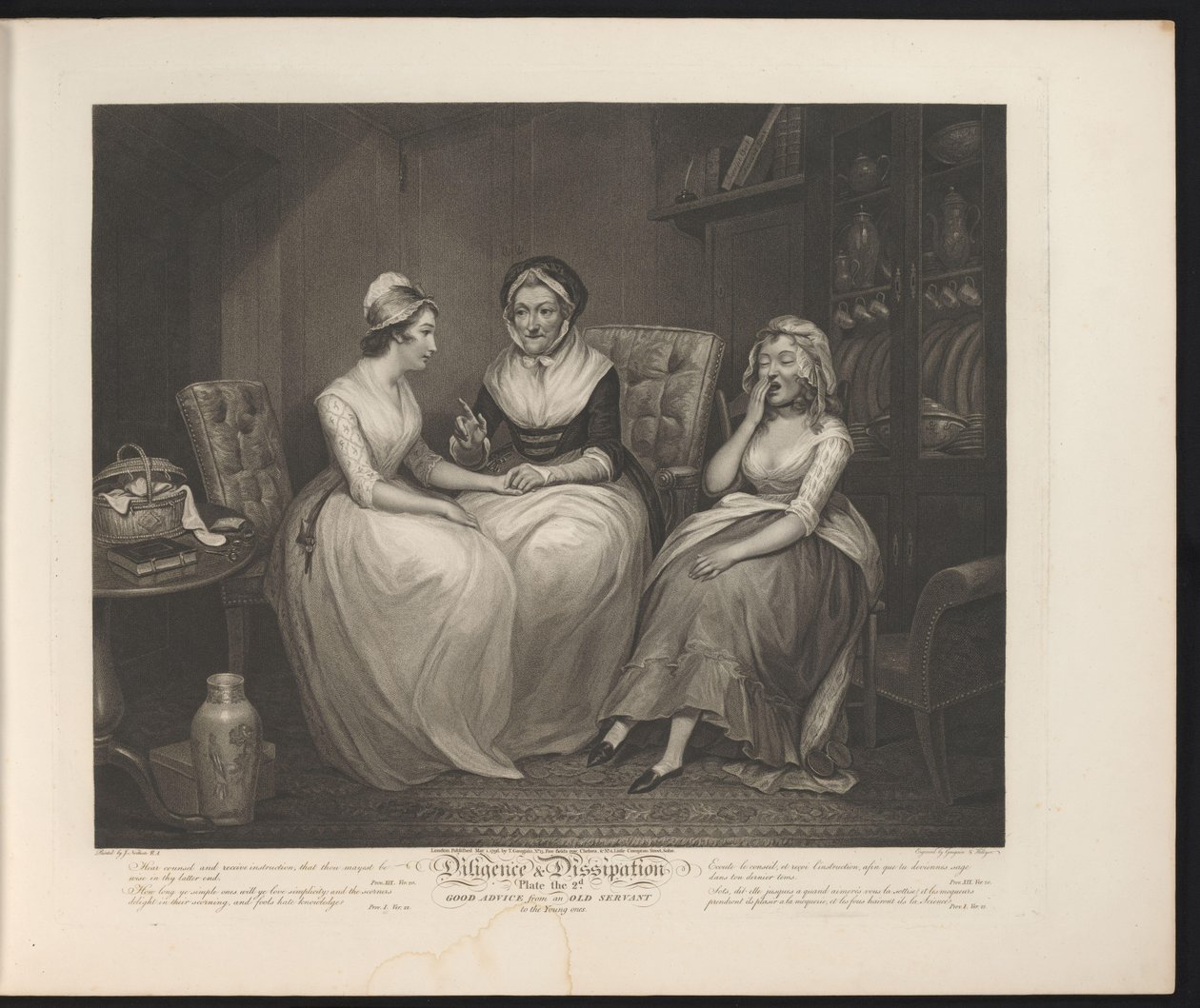 Maid Addresses the Servant Girls by Thomas Hellyer