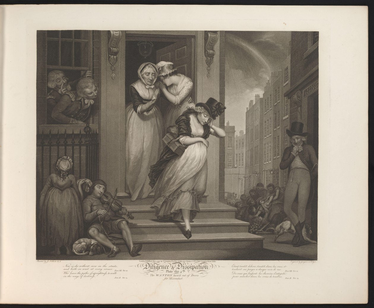 The Wanton Turned Out of Doors for Misconduct by Thomas Hellyer