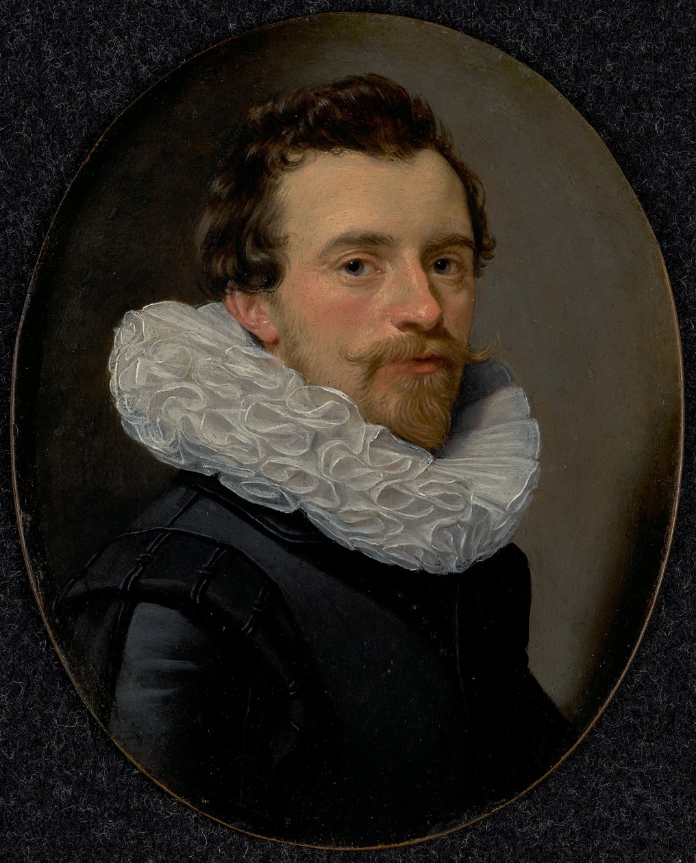 Portrait of a Young Man with a Ruff by Thomas Hendricksz. de Keyser
