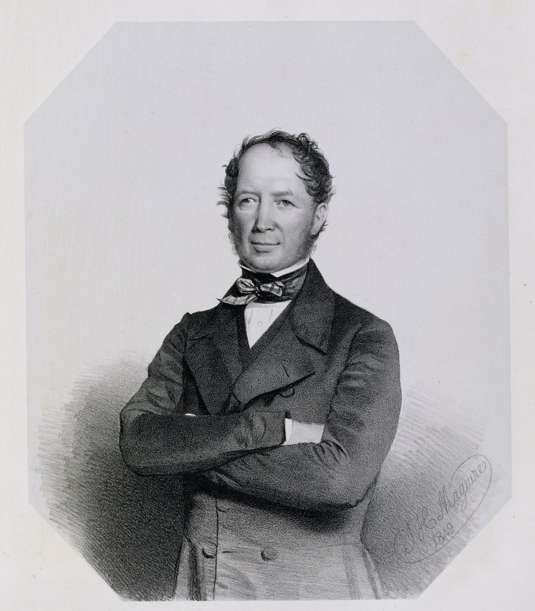 John Lindley (1799-1865) 1849 by Thomas Herbert Maguire
