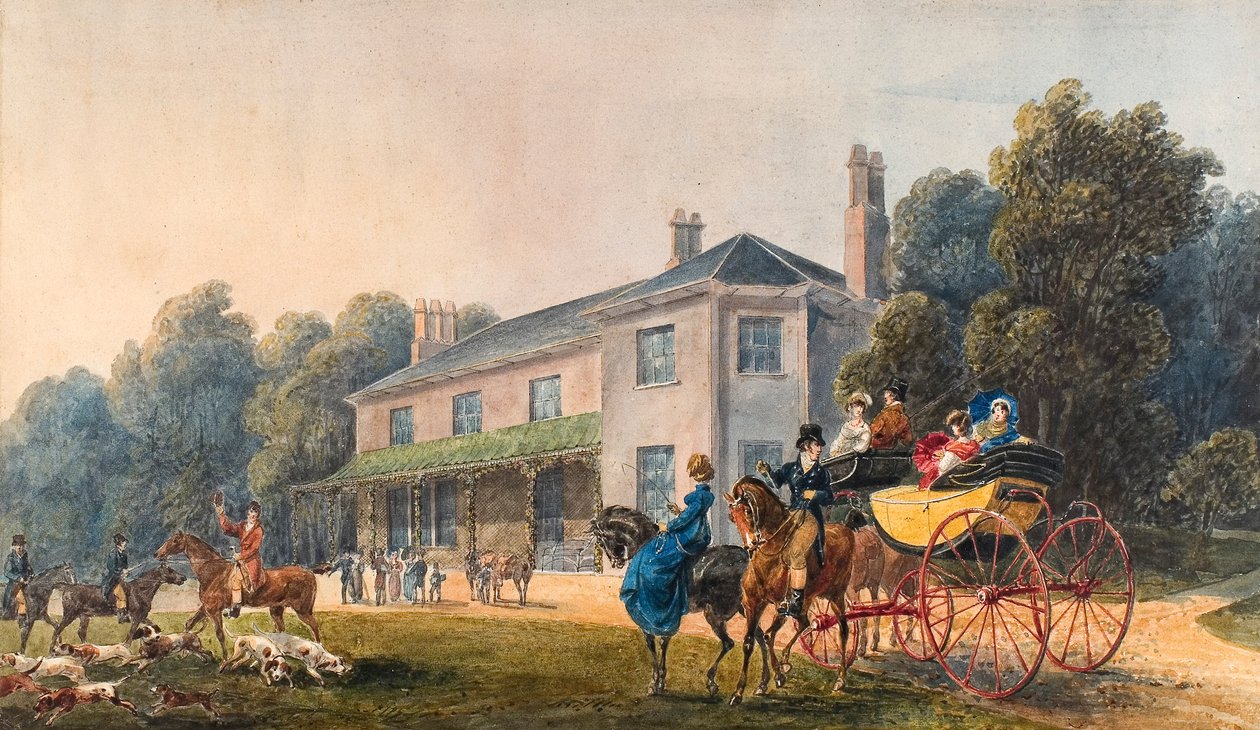 Rheola from the Lawn by Thomas Hornor