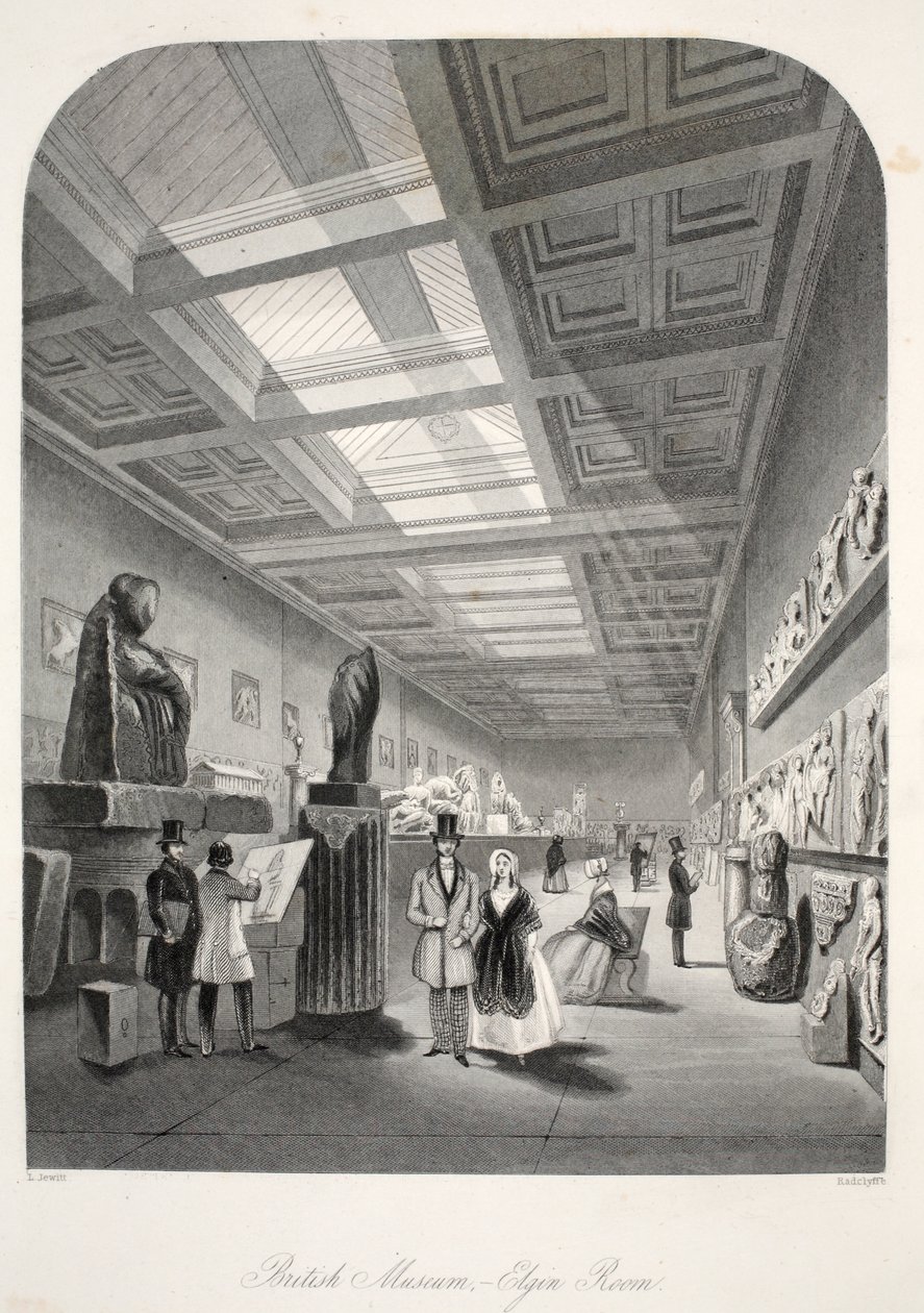 British Museum, Elgin Room, from 