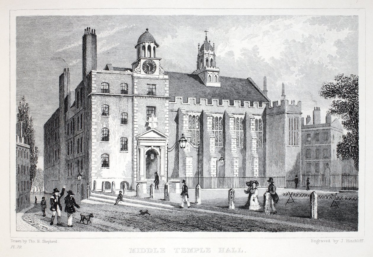 Middle Temple, from 