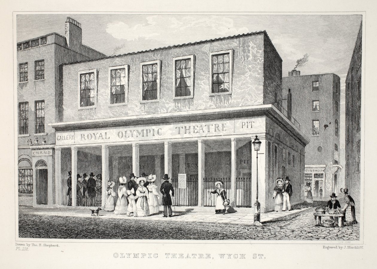 Olympic Theatre, Wyck Street, from 