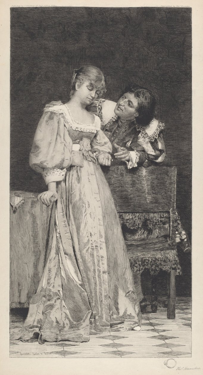 The Wedding Ring by Thomas Hovenden