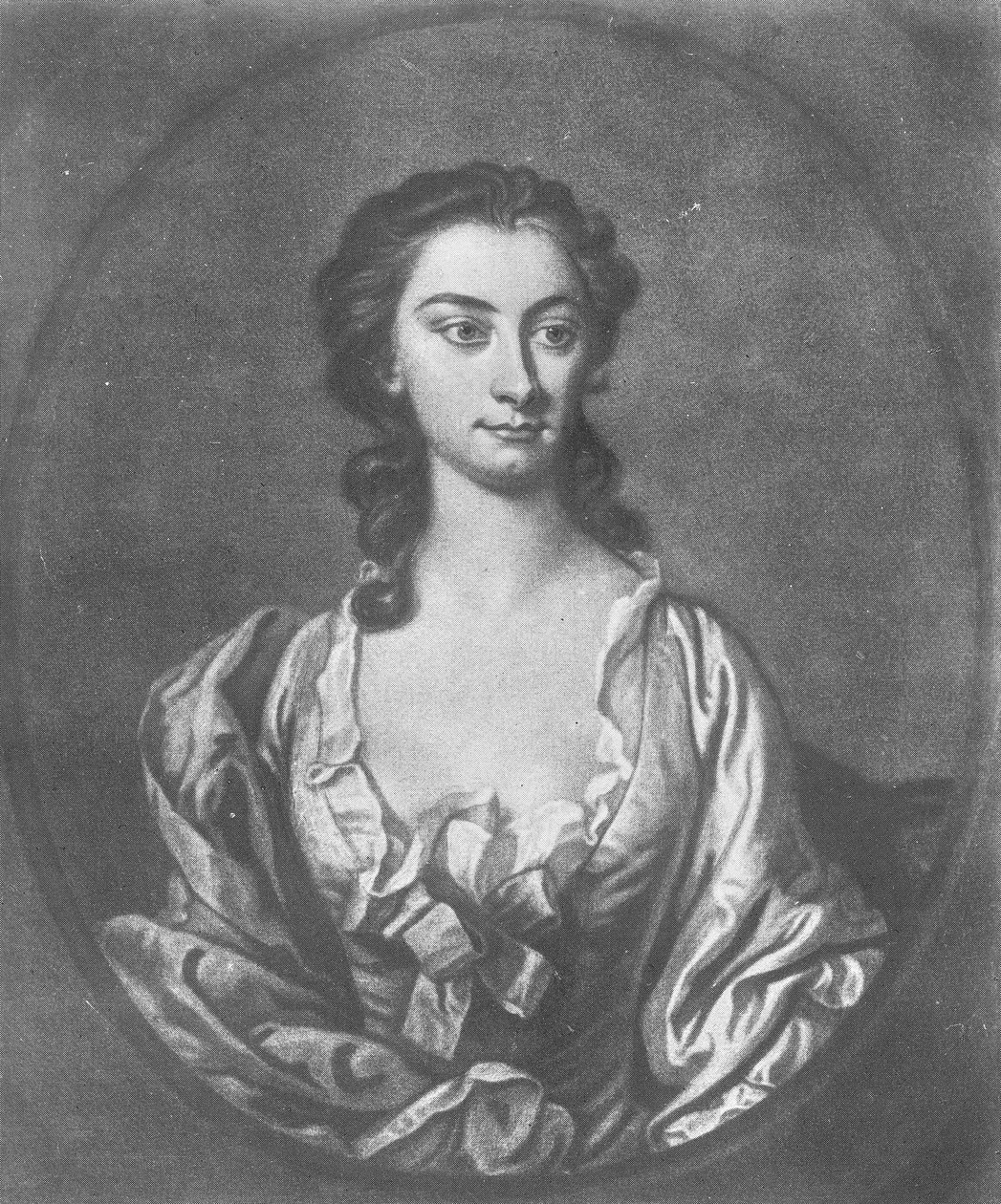 Portrait of Mrs Cibber, actress and singer, engraved by John Faber, 1746 by Thomas Hudson