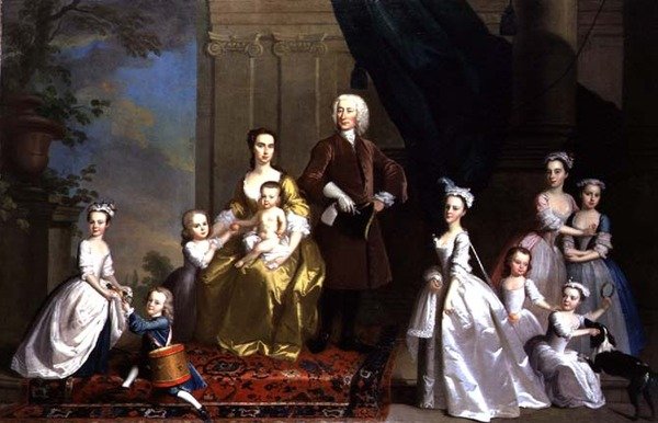 The Radcliffe Family by Thomas Hudson