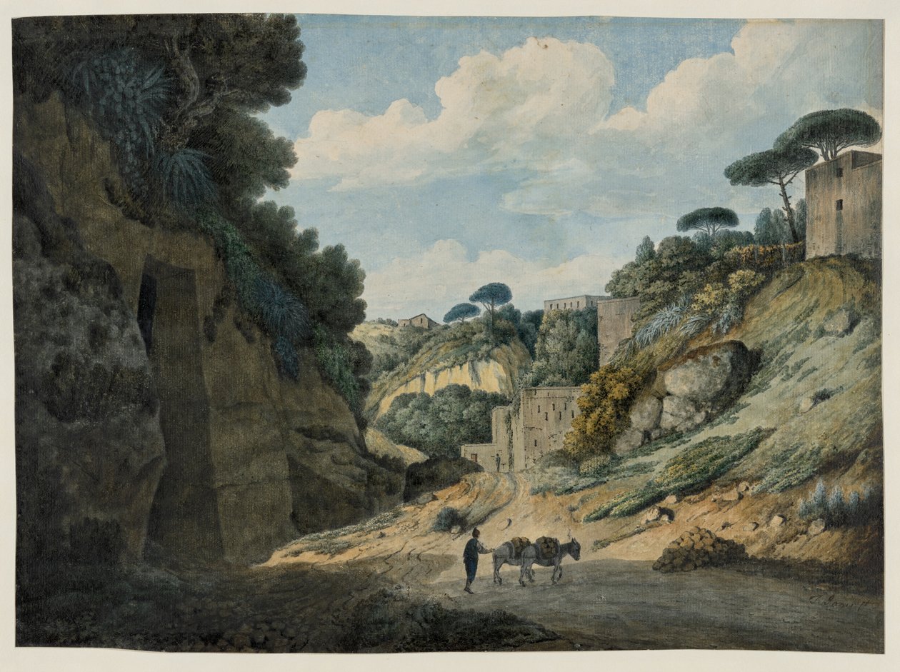 Suburbs of Naples by Thomas Jones