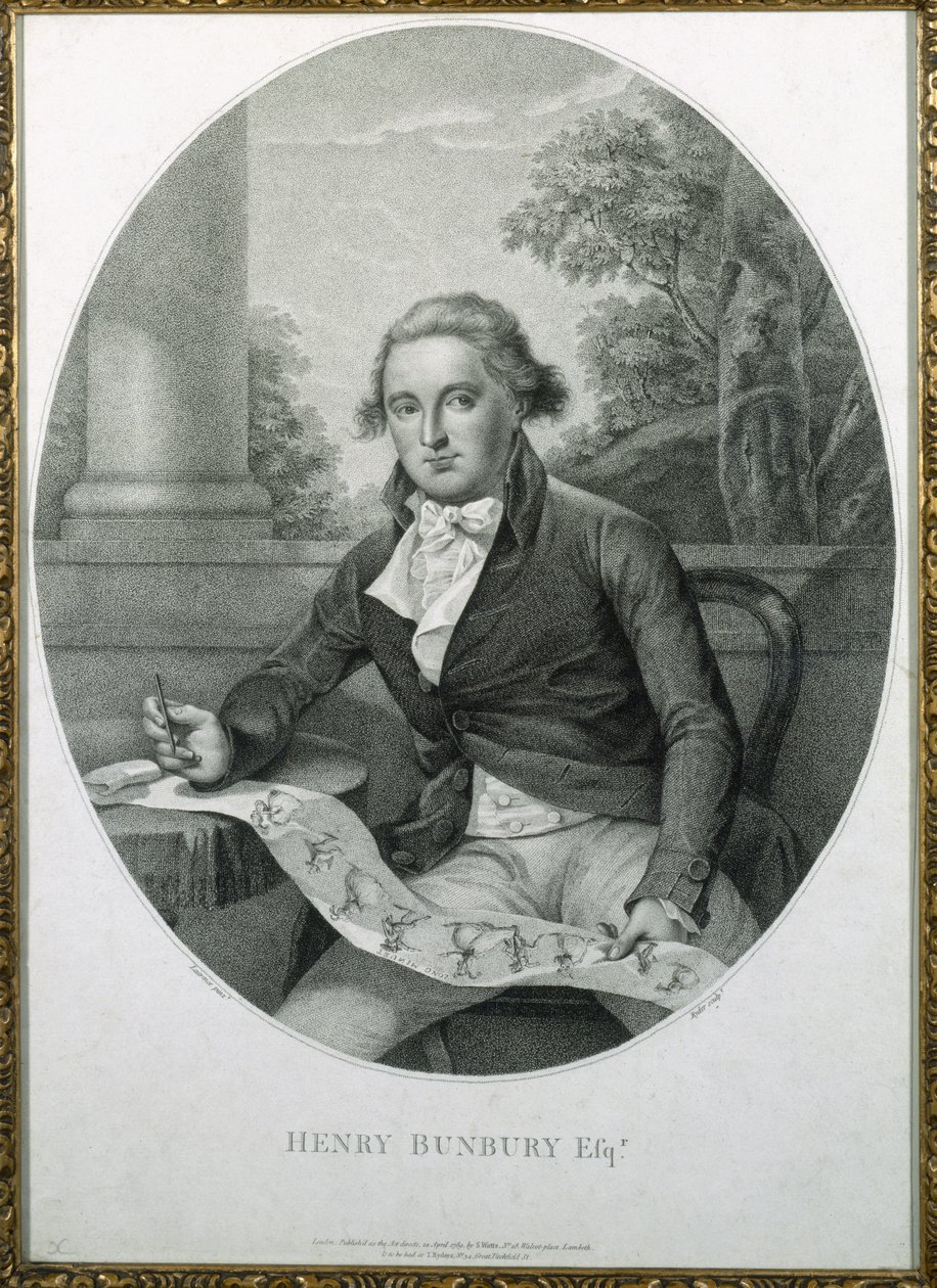 Henry William Bunbury, engraved by Thomas Ryder 1789 by Thomas Lawrence