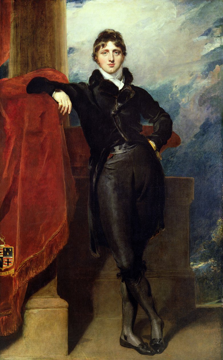 Lord Granville Leveson-Gower, Later 1st Earl Granville, c.1804-6 by Thomas Lawrence