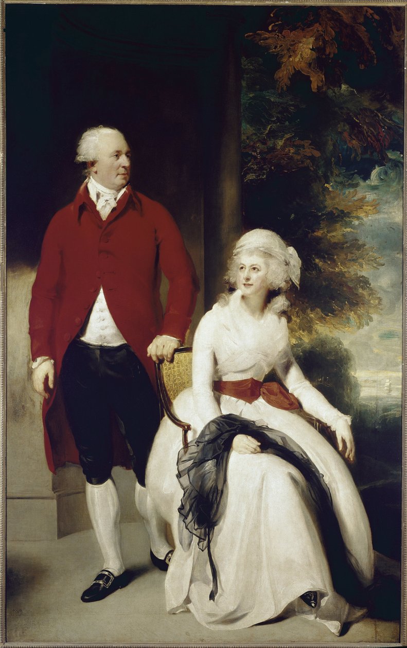 Mr. and Mrs. John Julius Angerstein by Thomas Lawrence