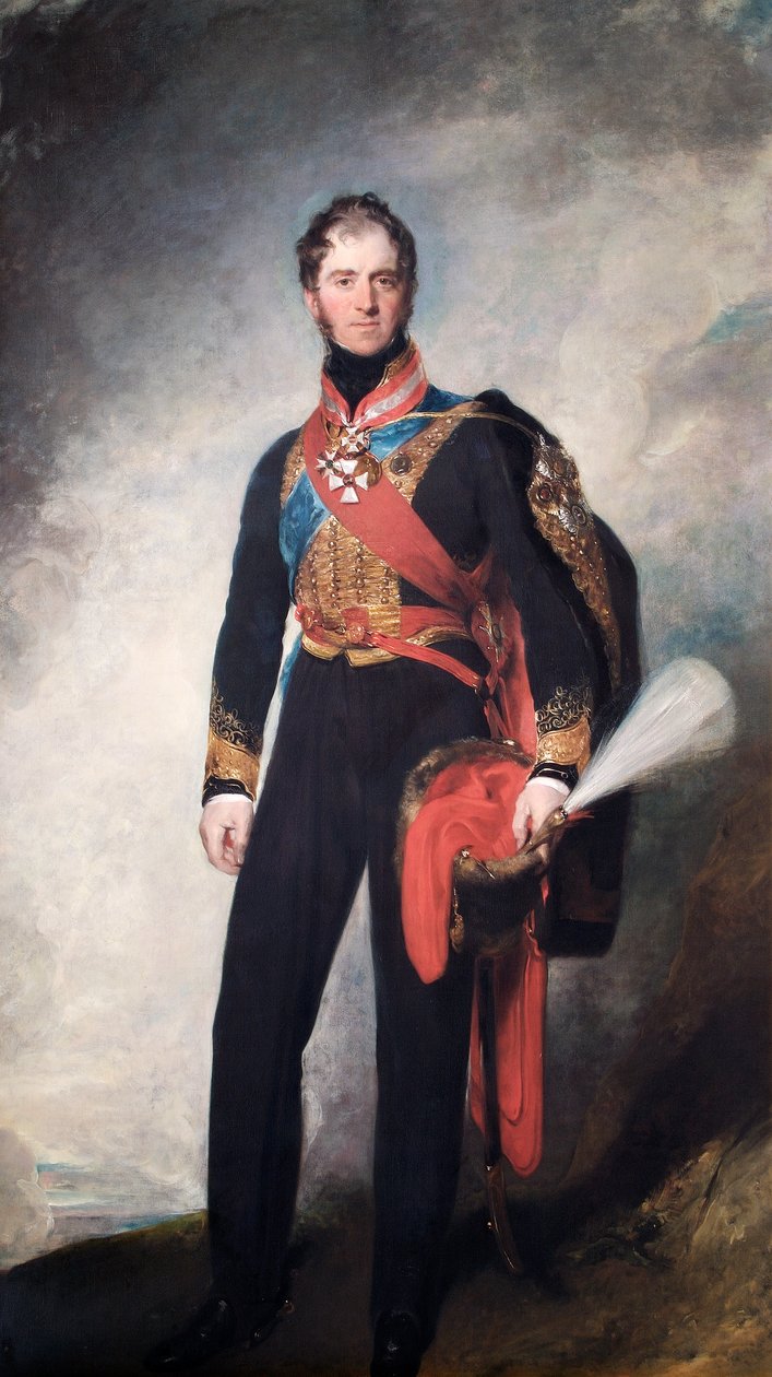 Portrait of Henry William Paget, 1st Marquess of Anglesey, British Soldier, 1818 by Thomas Lawrence