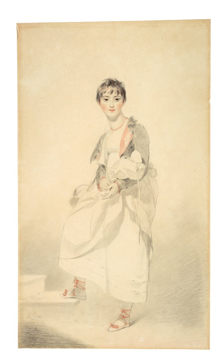 Portrait of Lady Frances Hamilton (1795-1860) by Thomas Lawrence