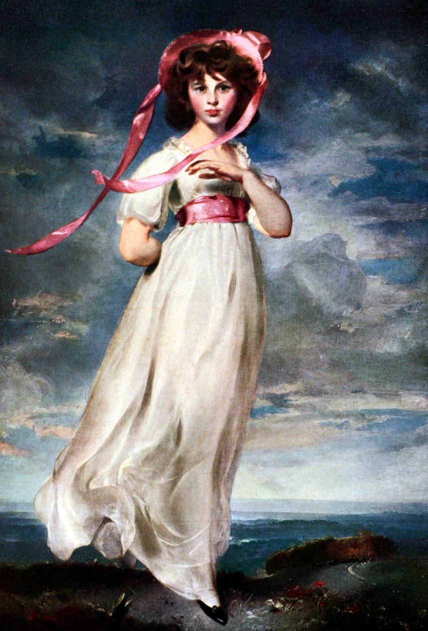 Sarah Barrett Moulin Pinkie, 1794 by Thomas Lawrence