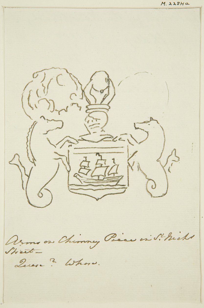 Detail from Fireplace at Hillier