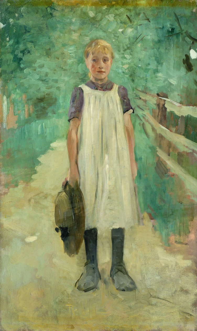 A Farmgirl by Thomas Ludwig Herbst
