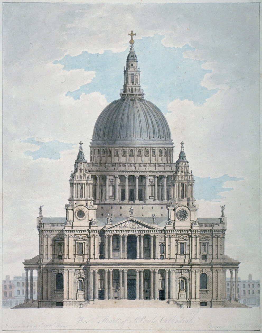 West Front of St Paul