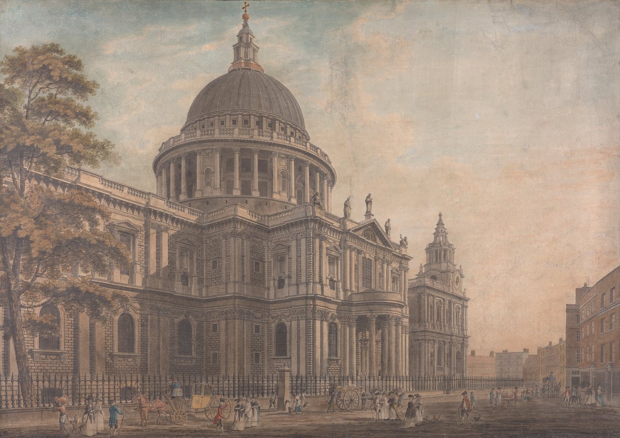The North Front of St. Paul