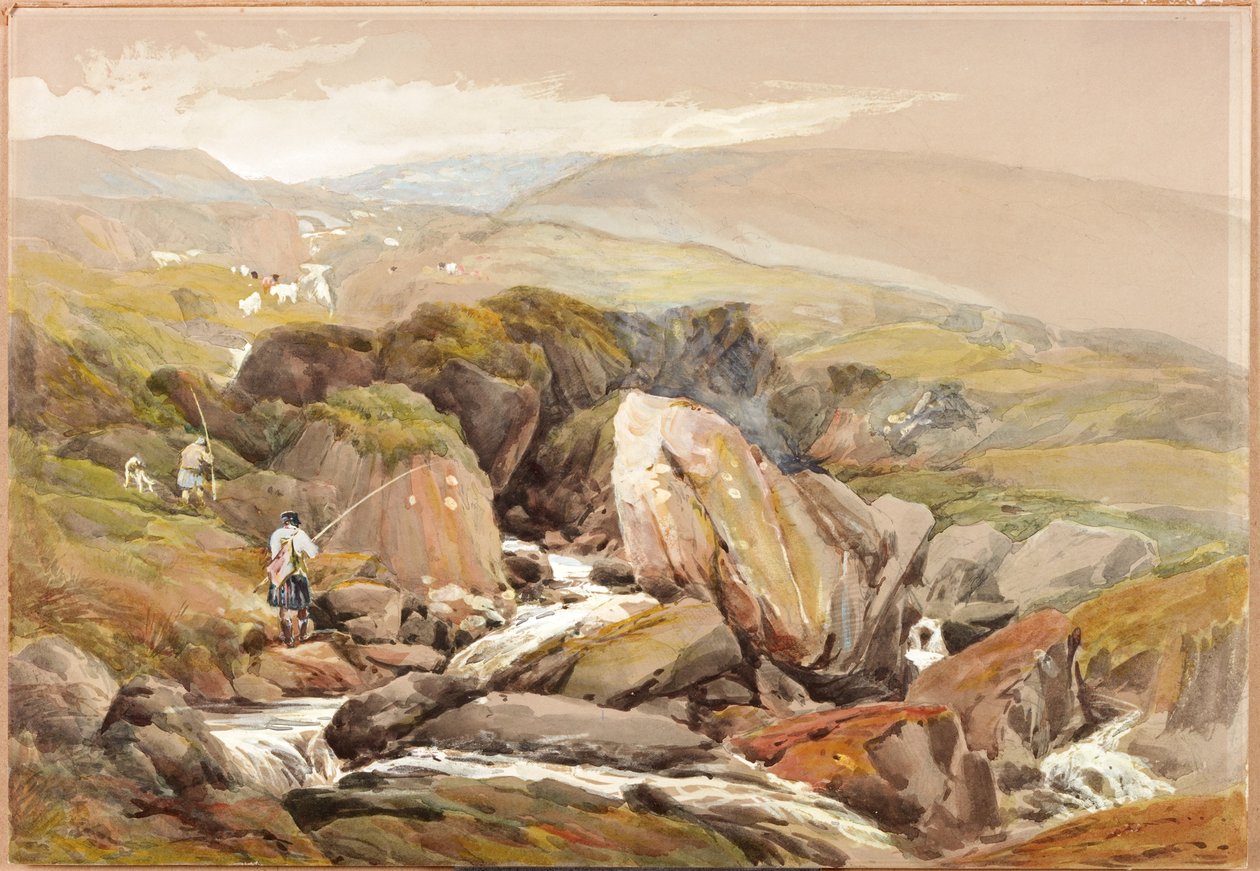 A View in the Highlands by Thomas Miles II Richardson