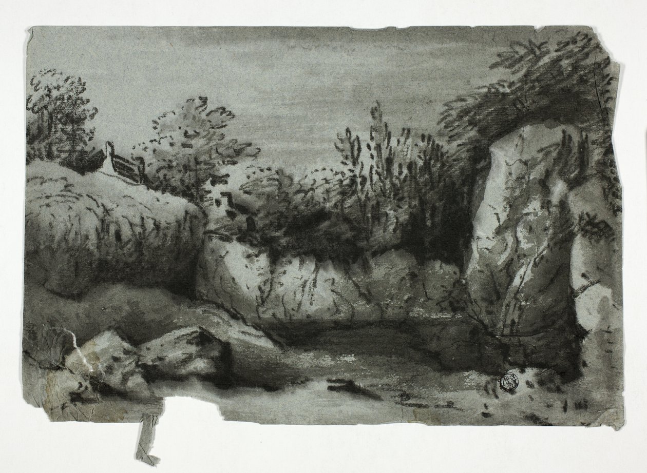 Rocky Pool by Thomas Monro