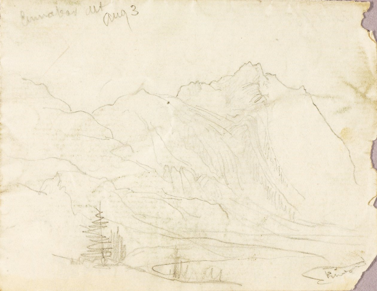 Cinnabar Mountain by Thomas Moran