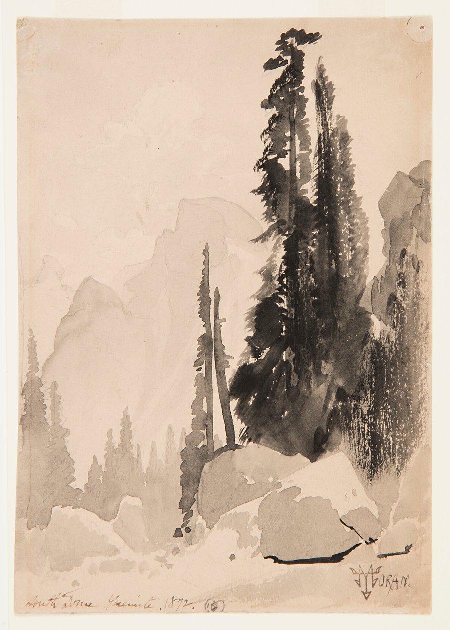 Half Dome, Yosemite by Thomas Moran