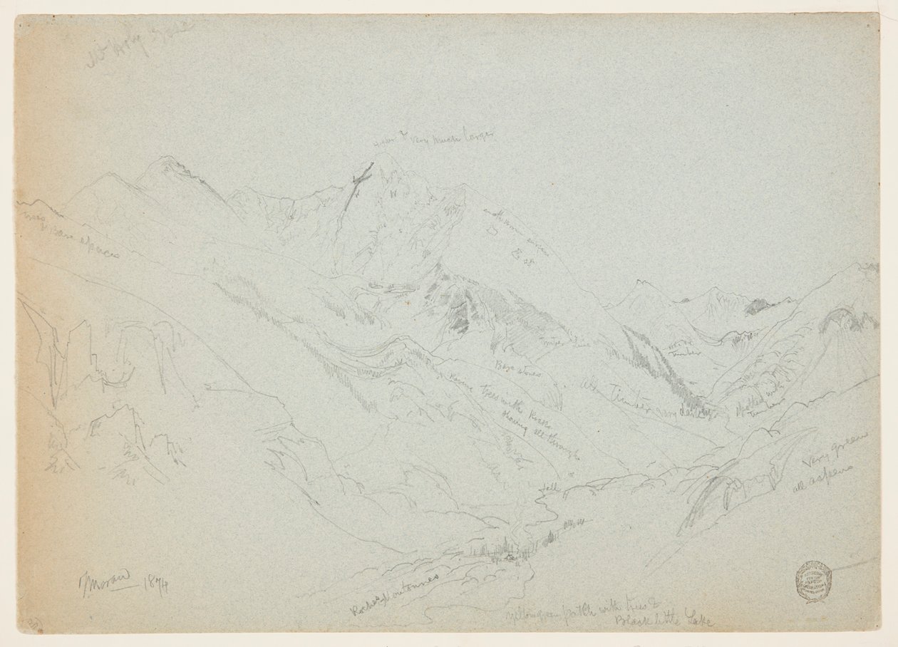 Mount Holy Cross by Thomas Moran