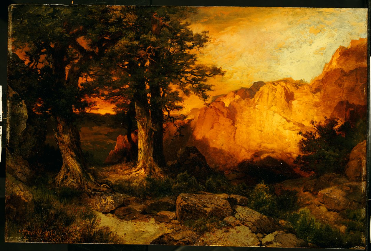 The Grand Canyon, 1897 by Thomas Moran