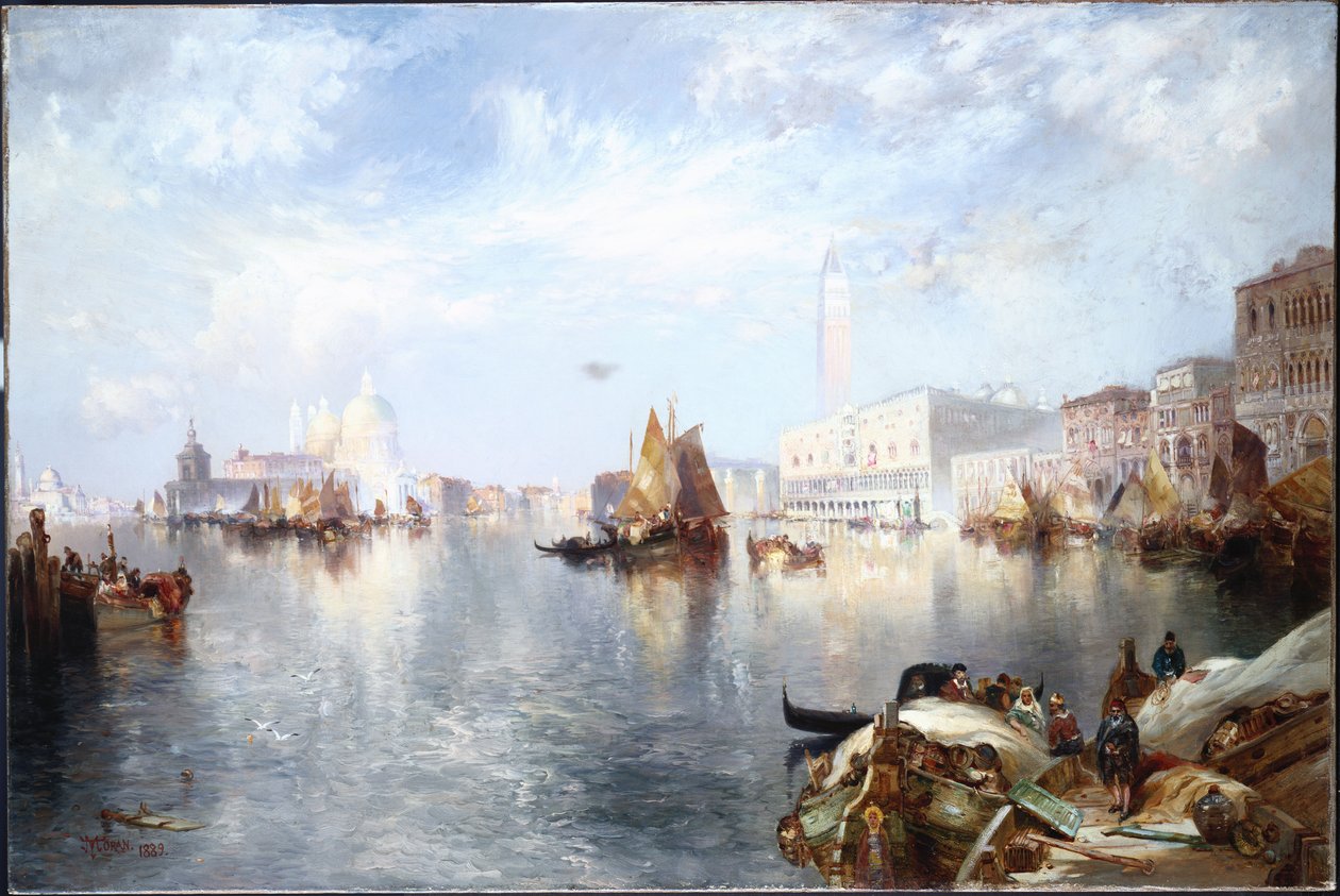 Venetian Grand Canal, 1889 by Thomas Moran