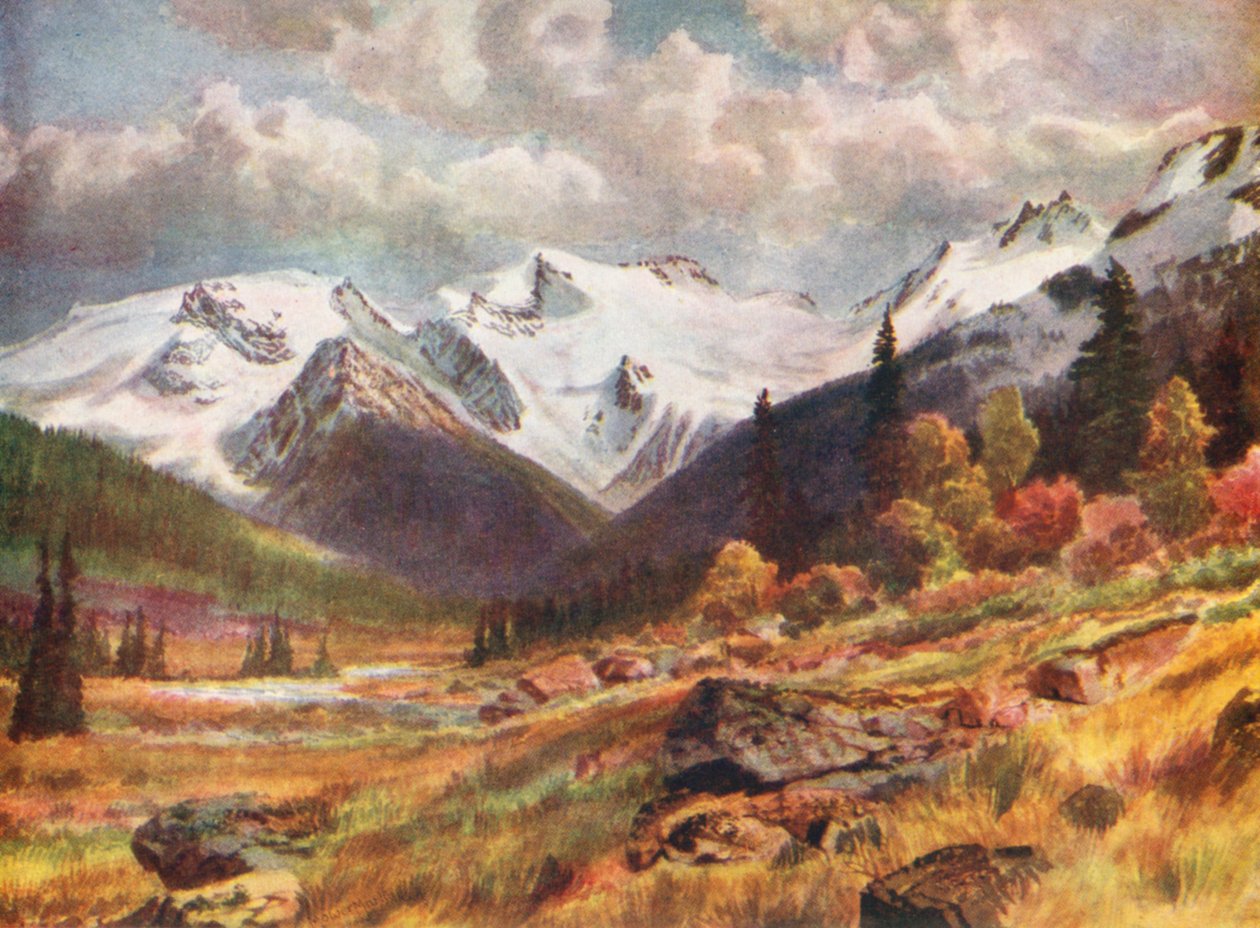 The Valley from Rogers Pass by Thomas Mower Martin