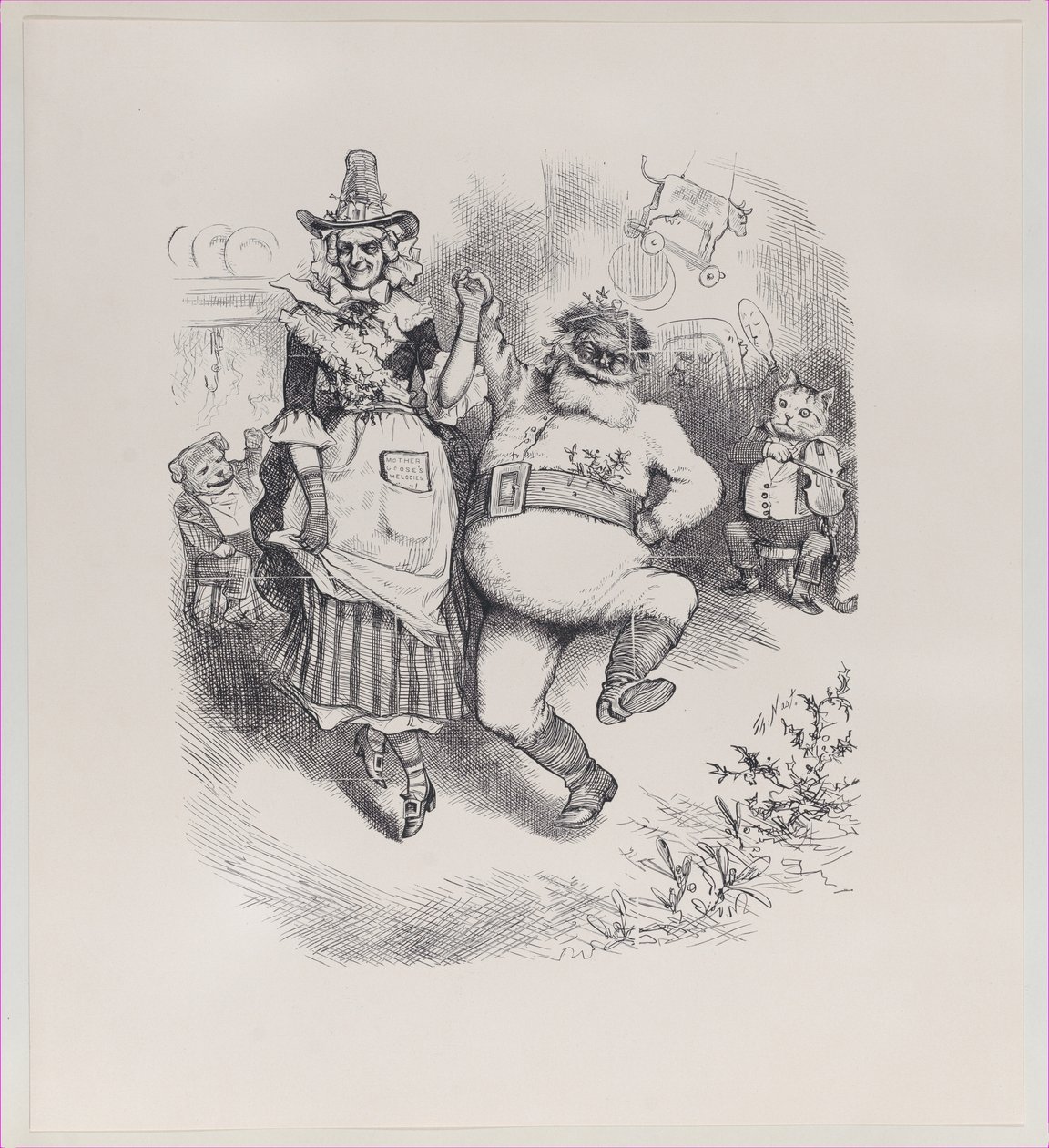 A Merry Christmas by Thomas Nast