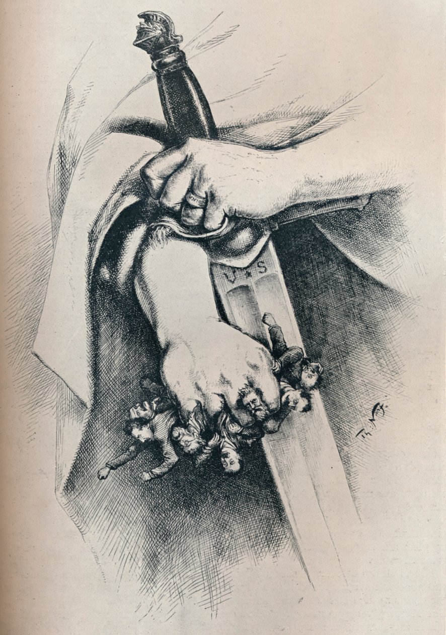 Liberty is not Anarchy by Thomas Nast